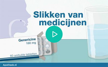 slikken van medicijnen